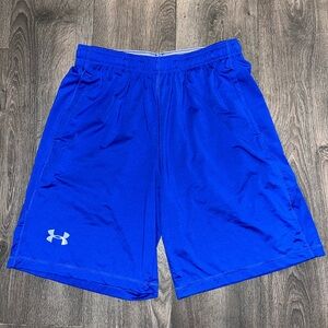 Blue Under Armour shorts